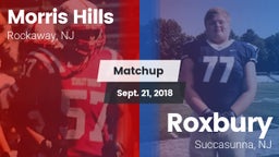 Matchup: Morris Hills vs. Roxbury  2018