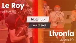 Matchup: Le Roy vs. Livonia  2017