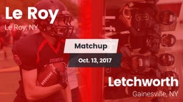 Matchup: Le Roy vs. Letchworth  2017