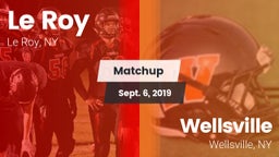 Matchup: Le Roy vs. Wellsville  2019