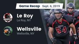 Recap: Le Roy  vs. Wellsville  2019