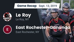 Recap: Le Roy  vs. East Rochester-Gananda  2019