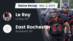 Recap: Le Roy  vs. East Rochester 2019