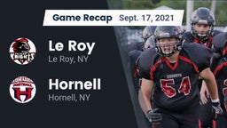 Recap: Le Roy  vs. Hornell  2021