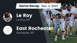 Recap: Le Roy  vs. East Rochester 2022