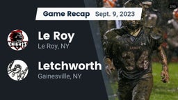 Recap: Le Roy  vs. Letchworth  2023