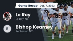 Recap: Le Roy  vs. Bishop Kearney  2023