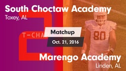 Matchup: South Choctaw Academ vs. Marengo Academy  2016