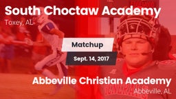 Matchup: South Choctaw Academ vs. Abbeville Christian Academy  2017