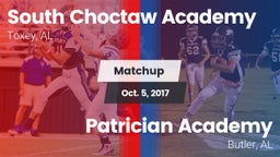 Matchup: South Choctaw Academ vs. Patrician Academy  2017