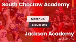 Matchup: South Choctaw Academ vs. Jackson Academy  2018