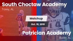 Matchup: South Choctaw Academ vs. Patrician Academy  2018