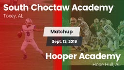 Matchup: South Choctaw Academ vs. Hooper Academy  2019