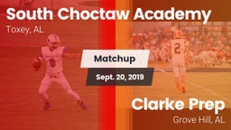 Matchup: South Choctaw Academ vs. Clarke Prep  2019