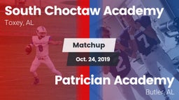 Matchup: South Choctaw Academ vs. Patrician Academy  2019