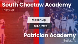 Matchup: South Choctaw Academ vs. Patrician Academy  2020