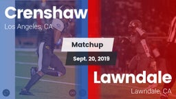 Matchup: Crenshaw vs. Lawndale  2019