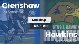 Matchup: Crenshaw vs. Hawkins  2019