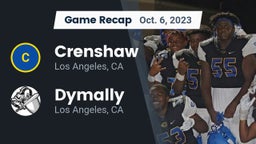 Recap: Crenshaw  vs. Dymally  2023