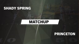 Matchup: Shady Spring vs. Princeton  2016