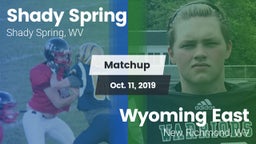 Matchup: Shady Spring vs. Wyoming East  2019
