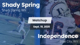 Matchup: Shady Spring vs. Independence  2020