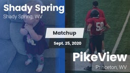 Matchup: Shady Spring vs. PikeView  2020