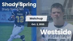 Matchup: Shady Spring vs. Westside  2020