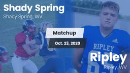 Matchup: Shady Spring vs. Ripley  2020