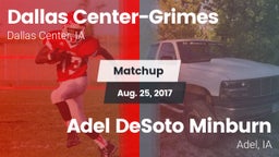 Matchup: Dallas Center-Grimes vs. Adel DeSoto Minburn 2017