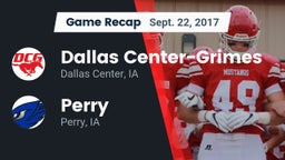 Recap: Dallas Center-Grimes  vs. Perry  2017