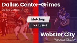 Matchup: Dallas Center-Grimes vs. Webster City  2018