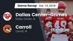 Recap: Dallas Center-Grimes  vs. Carroll  2018