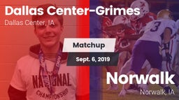 Matchup: Dallas Center-Grimes vs. Norwalk  2019