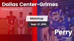 Matchup: Dallas Center-Grimes vs. Perry  2019