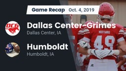 Recap: Dallas Center-Grimes  vs. Humboldt  2019