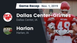 Recap: Dallas Center-Grimes  vs. Harlan  2019