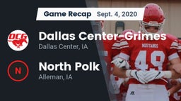 Recap: Dallas Center-Grimes  vs. North Polk  2020
