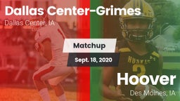 Matchup: Dallas Center-Grimes vs. Hoover  2020