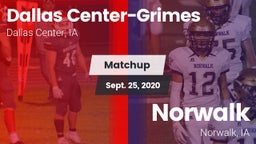Matchup: Dallas Center-Grimes vs. Norwalk  2020