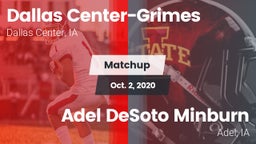 Matchup: Dallas Center-Grimes vs. Adel DeSoto Minburn 2020