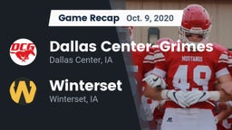 Recap: Dallas Center-Grimes  vs. Winterset  2020