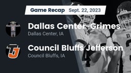 Recap: Dallas Center-Grimes  vs. Council Bluffs Jefferson  2023