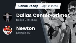 Recap: Dallas Center-Grimes  vs. Newton   2023