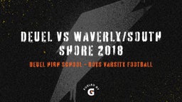 Deuel football highlights Deuel vs Waverly/South Shore 2018