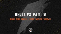 Deuel football highlights Deuel vs Hamlin