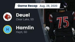 Recap: Deuel  vs. Hamlin  2020