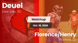 Matchup: Deuel vs. Florence/Henry  2020