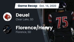 Recap: Deuel  vs. Florence/Henry  2020