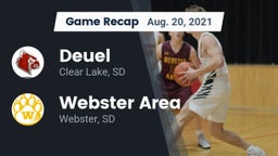 Recap: Deuel  vs. Webster Area  2021